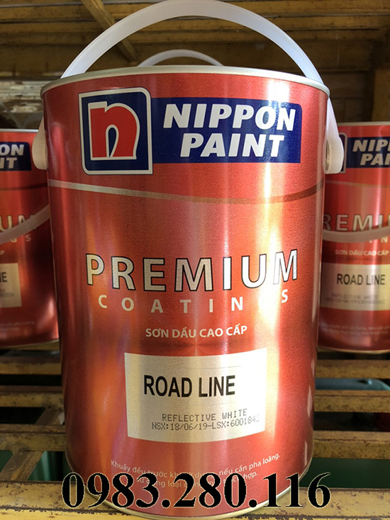 Làm sao để đảm bảo rằng đường phố được đánh dấu đủ an toàn vào ban đêm? Mua sơn Nippon Reflective road line paint chứa chất phản quang đặc biệt để giải quyết vấn đề này ngay hôm nay! Xem hình ảnh để biết thêm chi tiết.